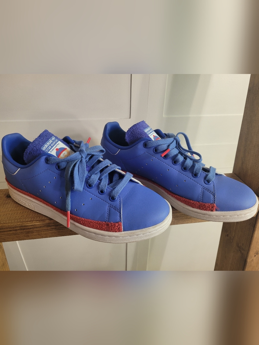 Adidas x South Park Stan Smith "Stan Marsh" Sneakers Blue Size 6